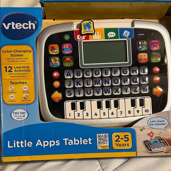 Vtech Little Apps Tablet - Black - Picture 1 of 1